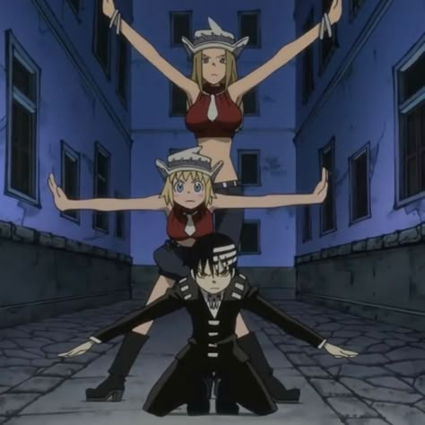 Patty And Liz, Patty Thompson, Group Cosplay Ideas, Liz And Patty, Soul Eater Kid, Soul Eater Cosplay, Group Cosplay, Soul And Maka, His Obsession