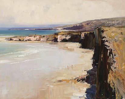 Knight Paintings, Ken Knight, Arthur Streeton, Seascapes Art, Oil Painting Inspiration, Seascape Art, Landscape Art Painting, Abstract Art Landscape, Paintings I Love