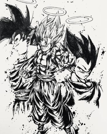 Dbz Drawings, Goku Drawing, 2560x1440 Wallpaper, Dragon Ball Tattoo, Dragon Ball Wallpaper Iphone, Dragon Ball Painting, Dragon Ball Super Artwork, Naruto Drawings, Dragon Ball Super Art