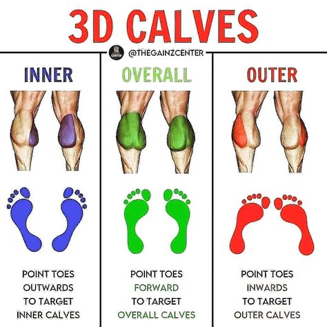 @muscle.matics on Instagram: “👣 Who Thinks Their Calves Are Too Tiny? 👣 SAVE THIS POST FOR LATER! 📥📥 👉 Follow @muscle.matics for more amazing daily workout content! 💪…” Calf Muscle Workout, Calf Workout, Workout Gym Routine, Gym Workout Guide, Calf Exercises, Best Gym Workout, Gym Workout Planner, Bodybuilding Workout Plan, Gym Workout Chart