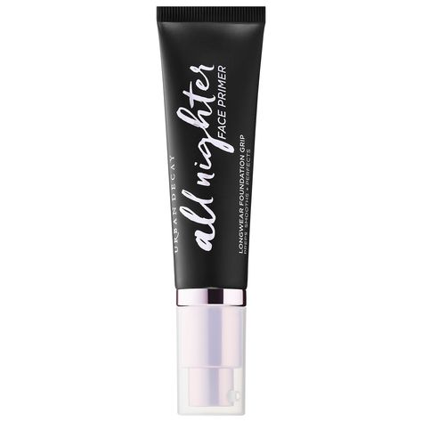 All Nighter Face Primer - Urban Decay | Sephora Urban Decay All Nighter, All Nighter, Sephora Beauty, Makeup Must Haves, Urban Decay Makeup, Face Hydration, Highlighter Makeup, Makeup Primer, Face Primer