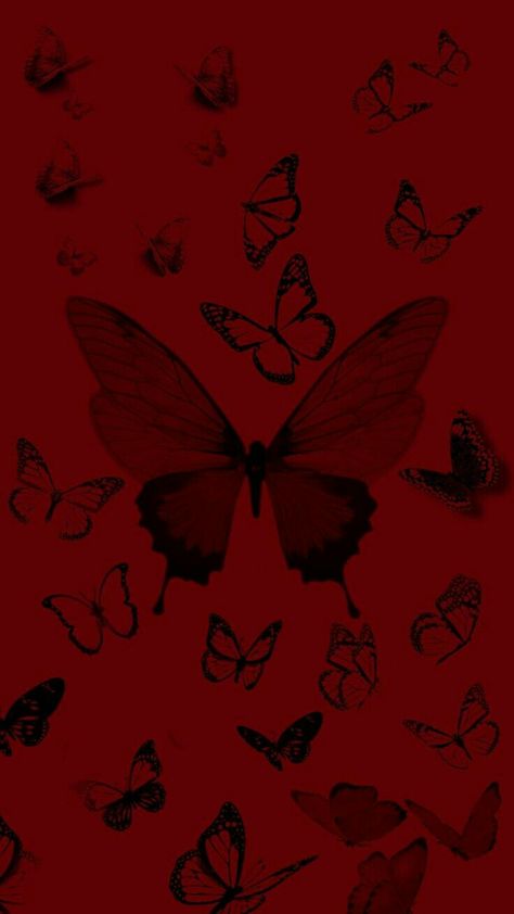 Wallpapers Ponsel,Wallpapers iPhone Red Asthetics Wallpaper, Black Butterfly Wallpaper, Red And Black Butterfly, Wallpaper Gatos, Red And Black Background, Red Aesthetic Grunge, Cow Print Wallpaper, Red And Black Wallpaper, Wallpaper Iphone Boho