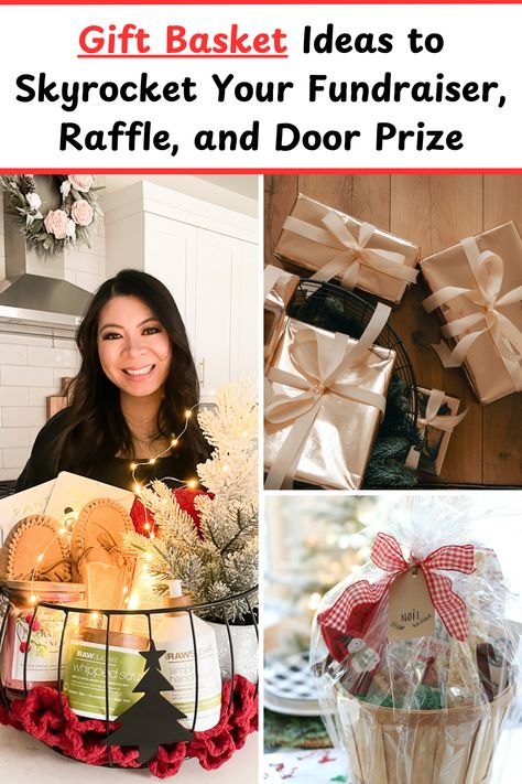 57 Irresistible Auction Gift Basket Ideas to Skyrocket Your Fundraiser, Raffle, and Door Prize Success Ideas For Fundraisers, Fundraiser Raffle, Auction Gift Basket Ideas, Chinese Auction, Fundraiser Baskets, Raffle Basket Ideas, Silent Auction Baskets, Awards Banquet, Auction Baskets