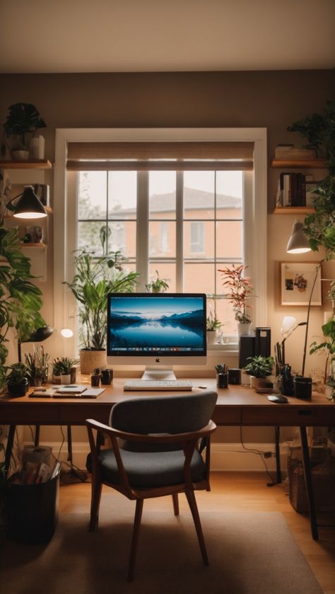 Office Set Up For Two People, Work From Home Set Up Aesthetic, Work From Home Set Up Small Space, Work From Home Set Up, Work From Home Office Setup, Setting Up A Home Office, Home Office On A Budget, Office On A Budget, Home Office Set Up