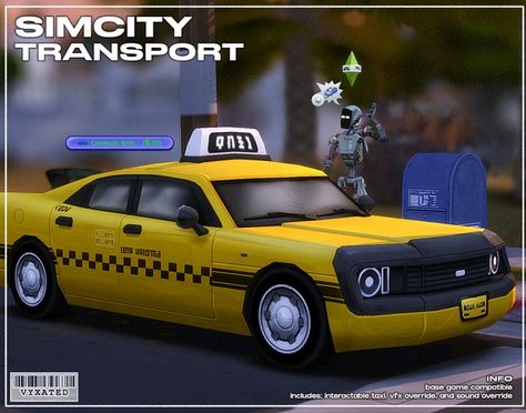 SimCity Transport | Patreon Sims 4 Car Mod, Sims Love, Sims 4 Cas Mods, Free Sims 4, Sims 4 Mm Cc, Play Sims, Sims 4 Gameplay, Sims 4 Teen, Sims 4 Mm