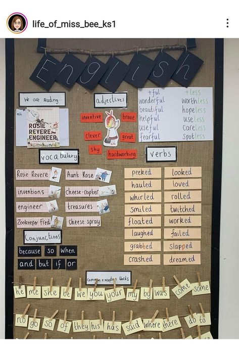 Year 2 English Display, Year 2 Display Ideas, English Working Wall Year 1, Phonics Board Display, Ks1 Continuous Provision Classroom, English Display Ks2, Year 5 Classroom Displays, Phonics Display Ks1, Year 6 Classroom Displays