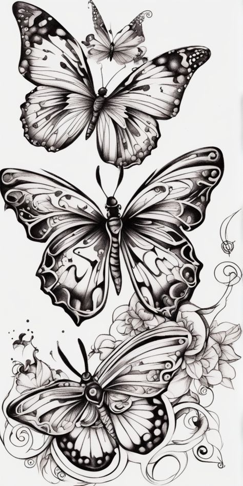 Browse through this fascinating collection of butterfly tattoo ideas. From tiny, minimalist designs to colorful, vivid renditions, there's a unique butterfly ink idea that's perfect for your next body art. Explore now to find your inspiration! Fly Tattoos, Ink Tattoo Design, Red Tattoo Ideas, Butterfly Tattoo Ideas, Red Ink Tattoo, Bee Drawing, Red Tattoo, Unique Butterfly, Red Ink Tattoos