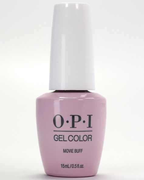 OPI GelColor - Movie Buff #GCH003 Opi Movie Buff Gel, Eurso Euro Opi Gel, Opi Pink In Bio Gel, Opi Pink In Bio, Not So Bora-bora-ing Pink Opi, Opi Gel Nail Polish, Gelish Colours, Buff Nails, Opi Gel Nails