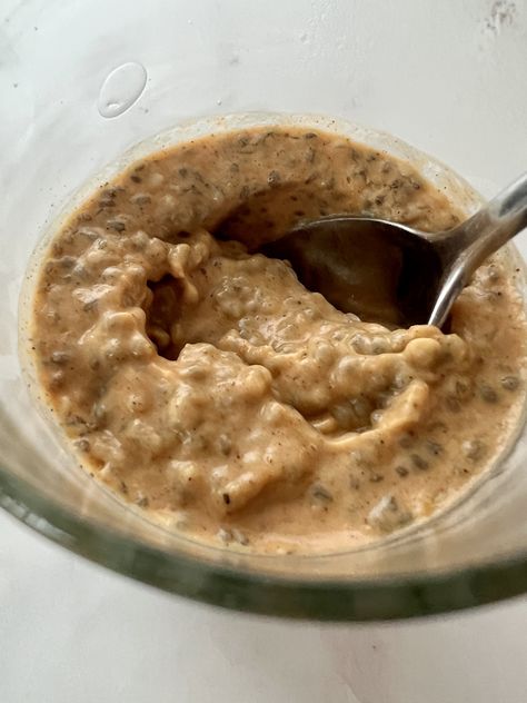 High Protein Pumpkin Pie Chia Pudding — Beth Lipton Protein Pumpkin Chia Pudding, Pumpkin Chia Seed Pudding, Meat Crockpot, Protein Pumpkin Pie, Pumpkin Pie Chia Pudding, Pumpkin Chia Pudding, Breakfast Salads, Overnight Chia Pudding, Lime Cream