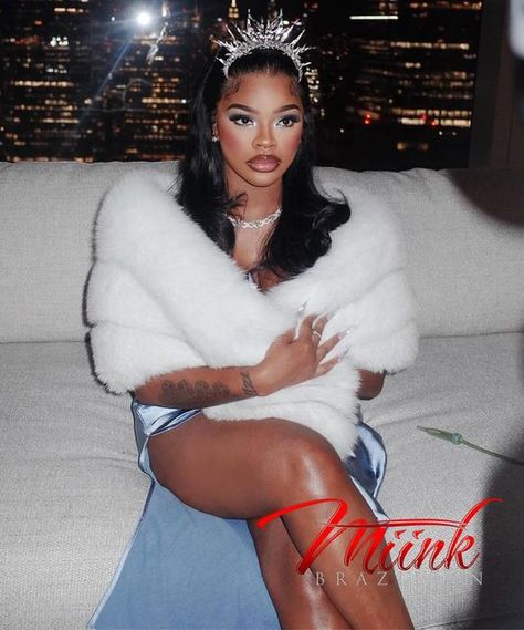 Miink Brazilian Hair Official Instagram 🌐 on Instagram: "Miink for the Win 🏆 on the beautiful @thegirljt  City CINDERELLA out now, Go Stream &  Shop 🛍️MiinkBrazilian.Com Straight Texture 13x6 & 20,22,22,24  Installed by @hairassasin 🔥" Cinderella Aesthetic, Music Album Art, Female Rappers, Black Barbie, City Girl, Black Culture, Brazilian Hair, Fashion Magazine, Silk Dress