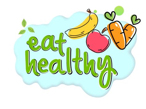 Sticker GIFs "Eat healthy" by Константин Healthy Food Stickers, Food Stickers, Eat Healthy, Healthy Food, Global Community, Healthy Eating, Doodles, Gif, Healthy Recipes