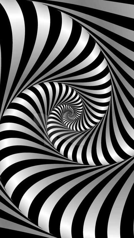 Spiral Optical Illusion, Spiral Illusion, Opt Art, Abstract Painting Diy, Optical Illusion Drawing, Optical Illusion Wallpaper, Illusion Drawings, Cool Optical Illusions, Motif Art Deco