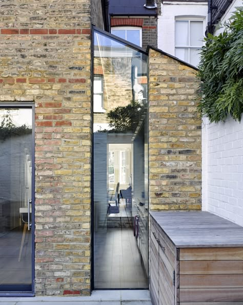 Architecture Extension, London Terrace House, Side Return Extension, Victorian Terrace House, Side Return, Glass Extension, House Extension Design, Rear Extension, London Architecture