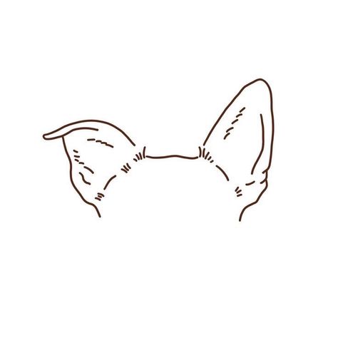 Border Collie Line Tattoo, Border Collie Line Art, German Shepherd Ears Tattoo, Art Flash Tattoo, Halo Tattoo, Cat Tattoo Simple, Animal Tattoo Ideas, Art Flash, Line Art Minimalist