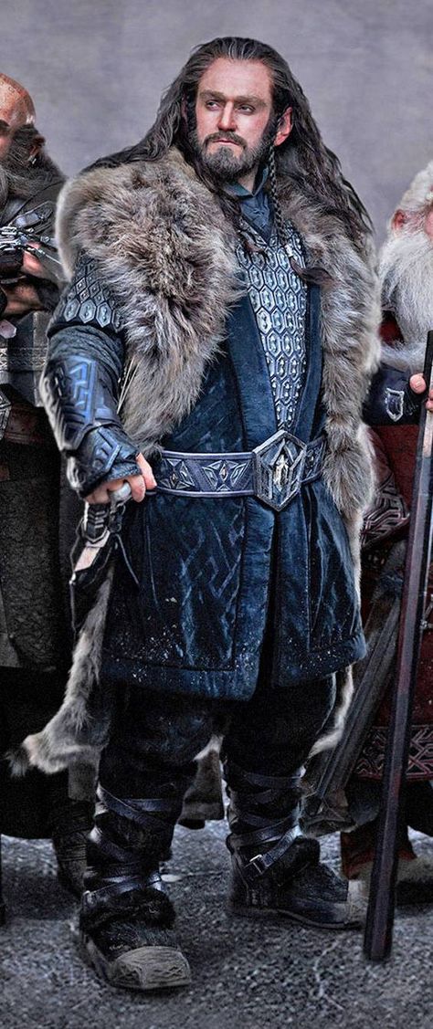 ! Thorin Oakenshield Costume, Thorin Cosplay, The Hobbit Dwarves, Hobbit Dwarves, Lotr Costume, Under The Mountain, The Hobbit Movies, Sherlock Quotes, Desolation Of Smaug