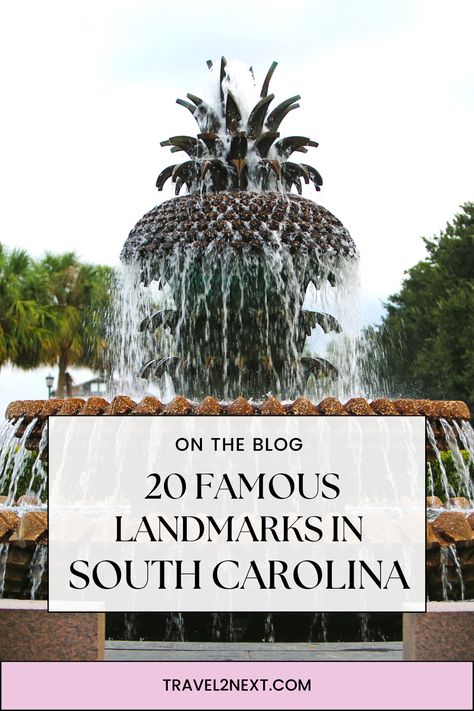 Oh my goodness, South Carolina is bursting with iconic landmarks! From the stunning Angel Oak Tree 🌳 to the stately Fort Sumter 🏰 to the breathtaking Rainbow Row houses 🌈, you'll be in awe of #SC's beauty! #SouthCarolinaProud 🌟 Angel Oak Tree, Charleston Historic District, Angel Oak Trees, Savannah Tours, Landmarks Around The World, Myrtle Beach Boardwalk, Angel Oak, South Carolina Travel, Middleton Place