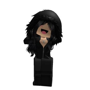 Roblox Avatars Black Hair, Roblox Mm2 Outfits, Headless Girl Roblox Avatar, Roblox Dahood Avatar, Black Emo Girl, Girl Roblox Outfits, Good Roblox Avatars, Y2k Baddie Outfits, Cute Roblox Avatar