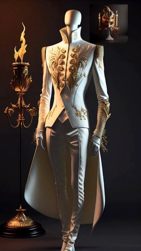 Masquerade Outfit Men, Masquerade Suit, Masquerade Outfit Ideas, Masquerade Outfit, Costume Carnaval, Tailored Fashion, King Outfit, Fancy Suit, Royal Outfits