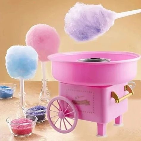 Cotton Candy Maker Big Size (random Color) | Electric Candy Maker. Dm for order and queries #cottoncandy #popcorn #candy #pink #party #cotton #like #love #follow #gulali #rambutnenek #partyrentals #candyfloss #icecream #birthdayparty #food #eventplanner #arumanis #arbanat #fun #bouncehouse #summer #aromanis #chairs #birthday #bubblegum #sweet #arummanis #foodie #tables Cotton Candy Maker, Popcorn Candy, Candy Maker, Pink Party, Bounce House, Candy Pink, Party Rentals, Random Color, Bubble Gum