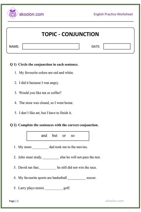 Conjunctions Worksheet 2nd Grade, Conjunction Worksheet, Transition Words Worksheet, Homophones Worksheets, Unseen Passage, Worksheets For Grade 2, Conjunctions Worksheet, Worksheets For Grade 1, Words Worksheet