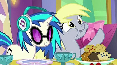 Mlp Dj Pon3, Dj Pon3, Ponies, Dj, Muffins