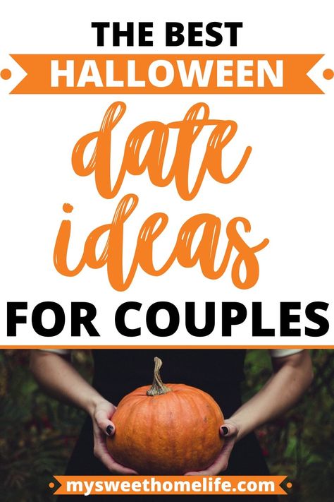 A happy marriage is maintained through fun and enjoyment. These date night ideas for Halloween include at home ideas for Halloween date night, going out ideas for Halloween date night and more. Check out these Halloween date ideas #halloween #datenight #halloweendateideas Halloween Date Night Crafts, At Home Halloween Activities Adults, Halloween Activities With Boyfriend, Pumpkin Carving Date Ideas, Halloween Night Ideas For Couples, Halloween Date Ideas For Couples At Home, Halloween Home Date Ideas, October Date Night Ideas, Halloween Themed Date Night