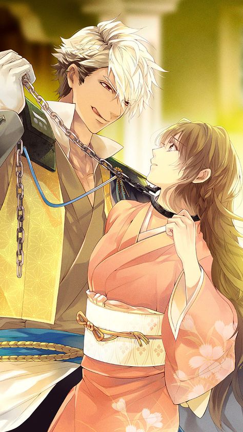 Samurai Love Ballad Party, Ikemen Sengoku, Yandere Manga, Dark Anime Guys, Shall We Date, Mystic Messenger, Anime Couples Manga, Anime Drawings Boy