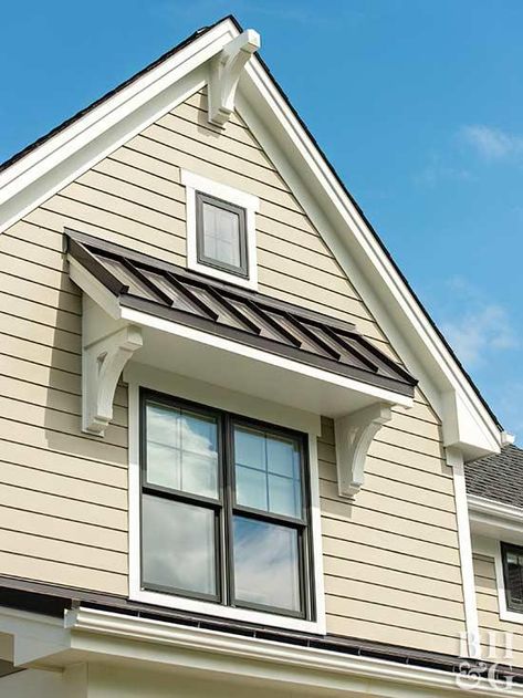 Help your garage get its groove back with these exterior-energizing fixtures and features. #garageideas House Minimalist, Exterior Window, House Trim, Window Trim Exterior, Window Awnings, Exterior Remodel, Windows Exterior, Casement Windows, Window Trim