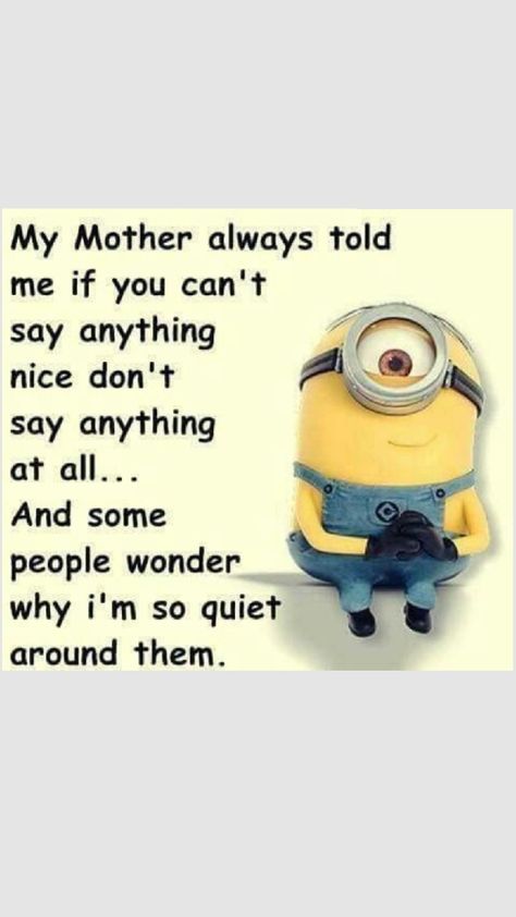 #minion #funny #relatable #hilarious #quiet Meams Funny English, Funny True Memes, Hilarious Minion Jokes, Funny Instagram Quotes Hilarious, Mean But Funny Quotes, Related Quotes Funny, School Humor Funny Jokes, Minion Jokes Hilarious Laughing So True, Funny Minion Memes Hilarious