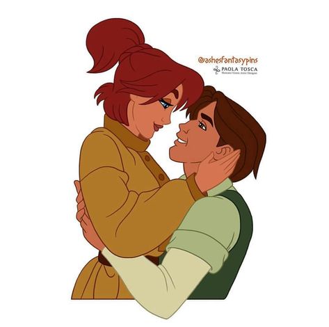 Paola Tosca - Prelude to a Kiss Anastasia & Dimitri Anastasia And Dimitri Fanart, Dimitri And Anastasia, Anastasia And Dimitri, Dimitri Anastasia, Movies Animated, Disney Anastasia, Anastasia 1997, Anastasia Fanart, Princess And Prince