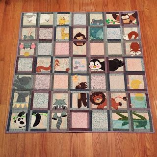 Sew Many Quilts & More!: Anita Goodesign's Animal Adventures Modern Baby Quilt Patterns, Adventure Quilt, Animal Adventures, Animal Baby Quilt, Newborn Daughter, Embroidery Quilt, Anita Goodesign, Ribbon Quilt, Baby Patchwork Quilt