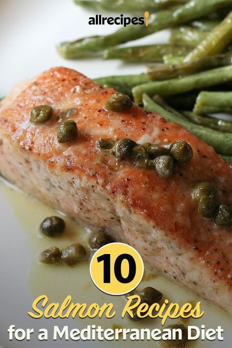 Looking for dinner ideas? Try cooking these Mediterranean diet recipes. From Mediterranean salmon to oven baked salmon to pan-seared salmon, you will love cooking these quick and easy salmon recipes. Mediterranean Diet Salmon, Salmon Crusted, Salmon Recipe Ideas, Medditeranean Diet, Salmon Recipes Oven, Low Carb Salmon, Seared Salmon Recipes, Mediterranean Salmon, Mediterranean Fish Recipe