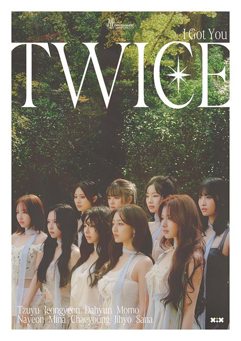 Twice Poster, Kpop Posters, Poster Artwork, Room Posters, I Got You, Design Digital, Adobe Photoshop, Poster Design, Phone Wallpaper