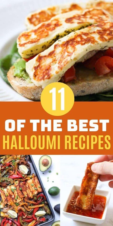 Halloumi Cheese Recipes, Halloumi Recipes, Cooking Halloumi, Baked Halloumi, Haloumi Recipes, Haloumi Cheese, Fried Halloumi, One Pot Vegetarian, Grilled Halloumi