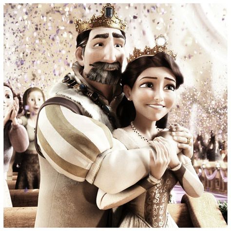 Rapunzel's Parents--the King and Queen of Corona Tangled Ever After, Tangled 2010, Disney Rapunzel, Disney Music, Let Your Hair Down, Fullmetal Alchemist Brotherhood, Out Of My Mind, Disney Tangled, Disney Dream