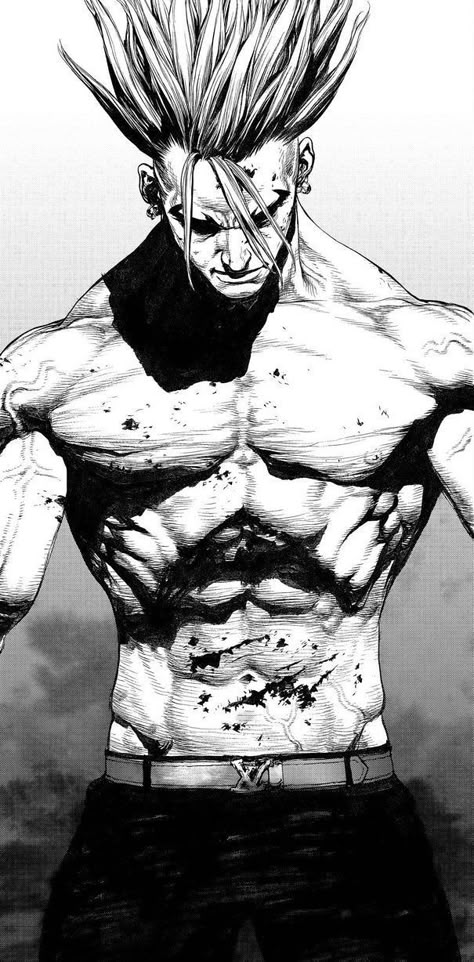 Ken Kitano, Boichi Art, Boichi Manga, Ken Anime, Ken Rock, Sun Ken Rock, Physique Goals, Human Anatomy Drawing, Human Anatomy Art