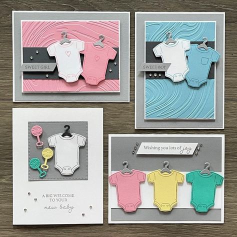 Baby boy cards handmade