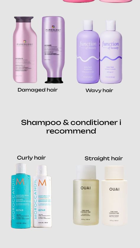 Straight Fine Hair, Function Of Beauty, Hair Fair, Best Shampoos, Hair Routines, Hair Shampoo, Hair Conditioner, Straight Hair, Damaged Hair