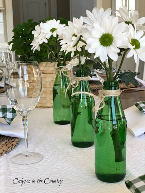 St Patrick Table Centerpieces, St Patricks Centerpieces, St Pattys Day Table Centerpiece, Irish Table Decorations, Spring Green Decor, St Patrick Day Table Decor, St Patrick Day Centerpieces Table Decorations, St Pats Decor, St Patricks Party Decor