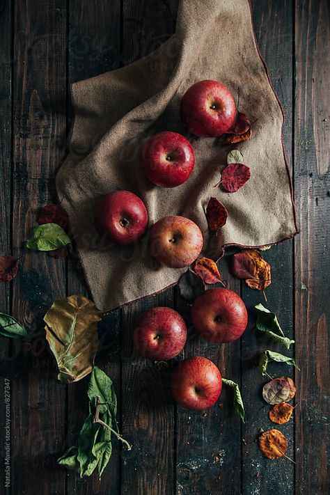 Fresh fruit Download this high-resolution stock photo by NATAŠA MANDIĆ from Stocksy United. Dark Food Photography, Fruit Photography, Food Photography Inspiration, Fall Feels, Autumn Aesthetic, Beautiful Food, Autumn Inspiration, Still Life Photography, Fall Thanksgiving