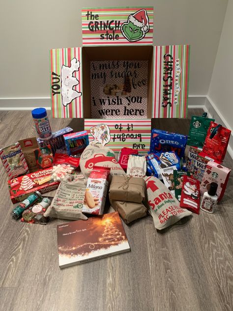 Gifts For Deployed Soldiers, Care Package For Deployed Husband, Monthly Care Package Ideas, Christmas Care Package For Family, Deployment Anniversary Care Package, Calendar Squares Deployment, Deployment Christmas Care Packages, Care Package Ideas For Husband, Gifts For Deployed Husband