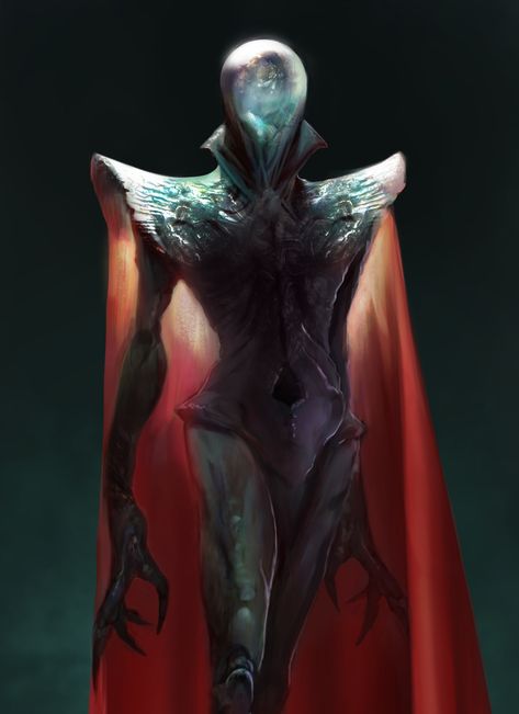 ArtStation - Alien Emperor, Marcos Ramones Emperor Character Design, Dragon Emperor, Humanoid Creatures, Alien Character, Arte Alien, Alien Concept, Alien Design, Alien Races, Alien Concept Art