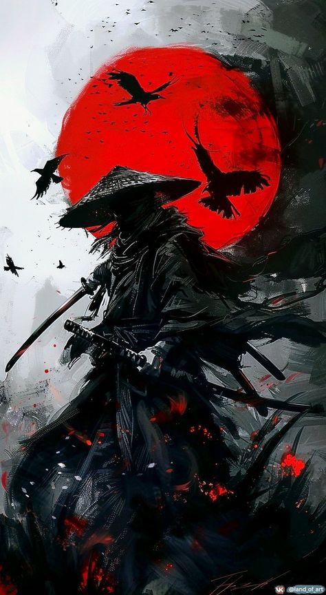 Samurai Warrior Tattoo, Guerriero Samurai, Samurai Illustration, Ninja Wallpaper, Japanese Art Samurai, Christ Artwork, Warrior Concept Art, Samurai Wallpaper, Warriors Wallpaper