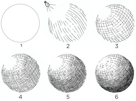 The Beginner's Guide to Crosshatching – The Postman's Knock Shading Cross Hatching, Cross Hatched Drawings, Contour Hatching Drawing, Cross Hatching Techniques, How To Cross Hatch, How To Hatch Drawing, Cross Hatching Drawing Sketches, Cross Shading, Crosshatch Shading