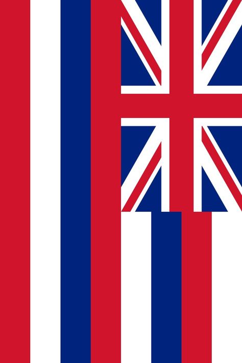 Hawaiian flag Hawaiian Flag Wallpaper, Grace Dent, Hawaiian Flag, Bears Wallpapers, Enchanted Lake, Hawaii Flag, Ios Emoji, Beach Wall Collage, Us Flags