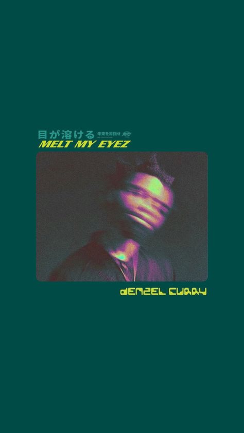 Melt My Eyes See Your Future Wallpaper, Denzel Curry Wallpaper, Curry Wallpaper, Album Artwork Cover Art, Denzel Curry, Favorite Albums, Future Wallpaper, Rap Wallpaper, Trippy Wallpaper