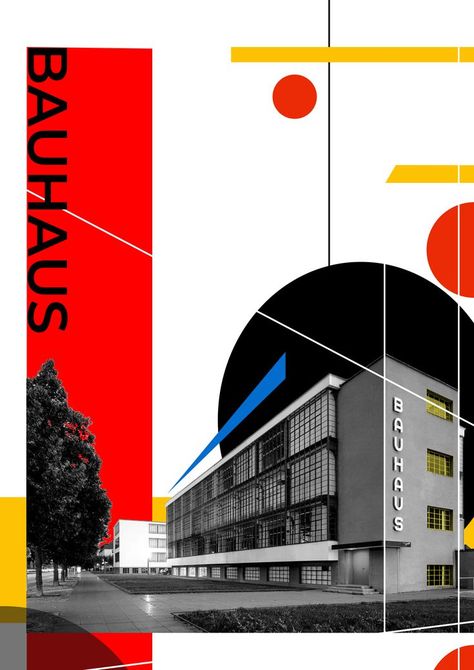 Architecture Event Poster, Bauhaus Art Design, Architecture Poster Design Graphics, Bauhaus Composition, Bauhaus Collage, Bauhaus Design Poster, Bauhaus Graphic Design, Bauhaus Graphic, Bauhaus Poster Design