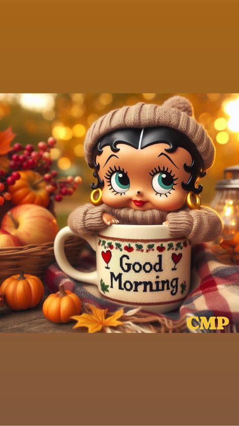 Betty Boop Good Morning, Morning Poems, Weekly Greetings, Betty Boop Coffee, Day And Night Quotes, Good Morning Poems, Good Morning Facebook, Winter Pics, Good Night Funny