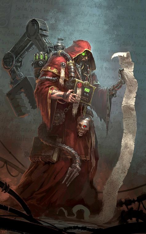 Adeptus Mechanicus, Warhammer 40k Art, Warhammer Art, Warhammer 40k Artwork, Warhammer Fantasy, Warhammer 40000, Space Marine, Games Workshop, Sci Fi Art