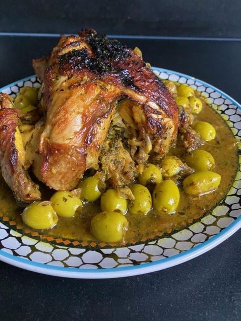 Morocco Food, Moroccan Dishes, Roast Chicken Recipes, Moroccan Food, Batch Cooking, Fresh Salads, Aesthetic Food, Ingredients Recipes, Food Lover